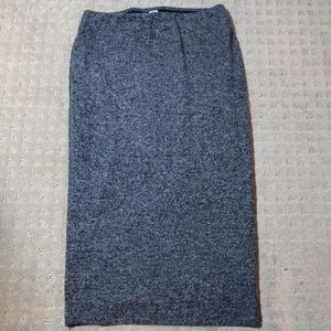 Grey Knit Skirt